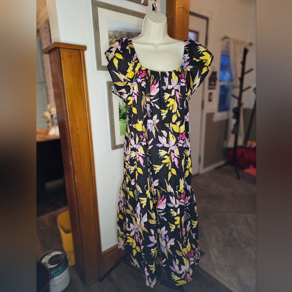 Floral spring dress